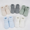 «Neutral Umschlag»-Baby-Söckchen 5er-Set – 100 % Baumwolle