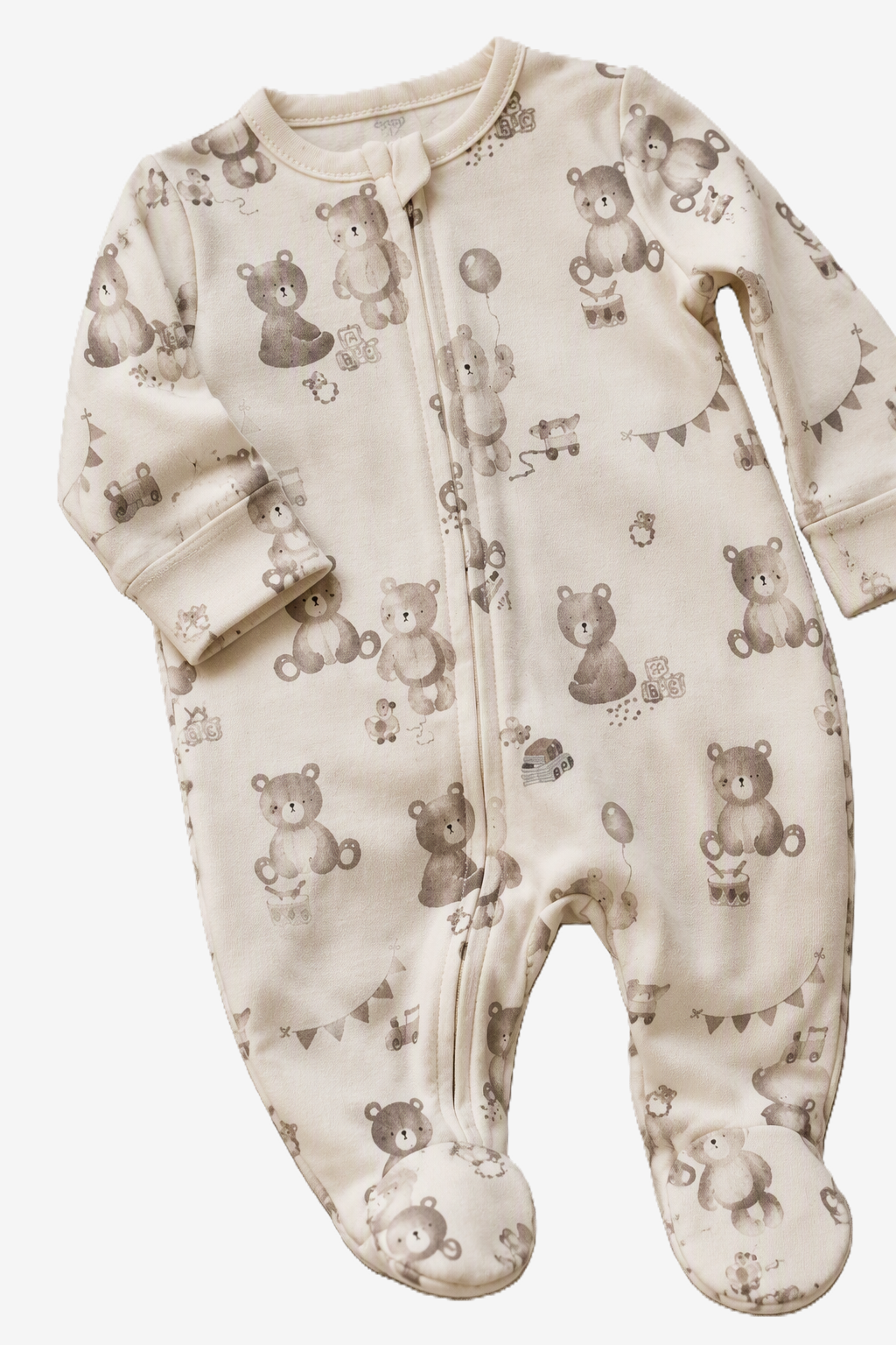 Erstausstattung-Set «Hello Little Bear» – Creme, 5-teilig