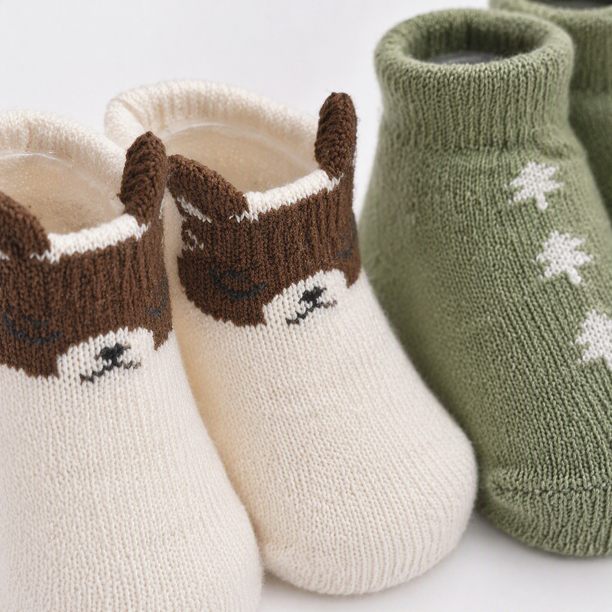 «Tier und Natur»-Baby-Söckchen 5er-Set – 100 % Baumwolle (Kopie) (Kopie)