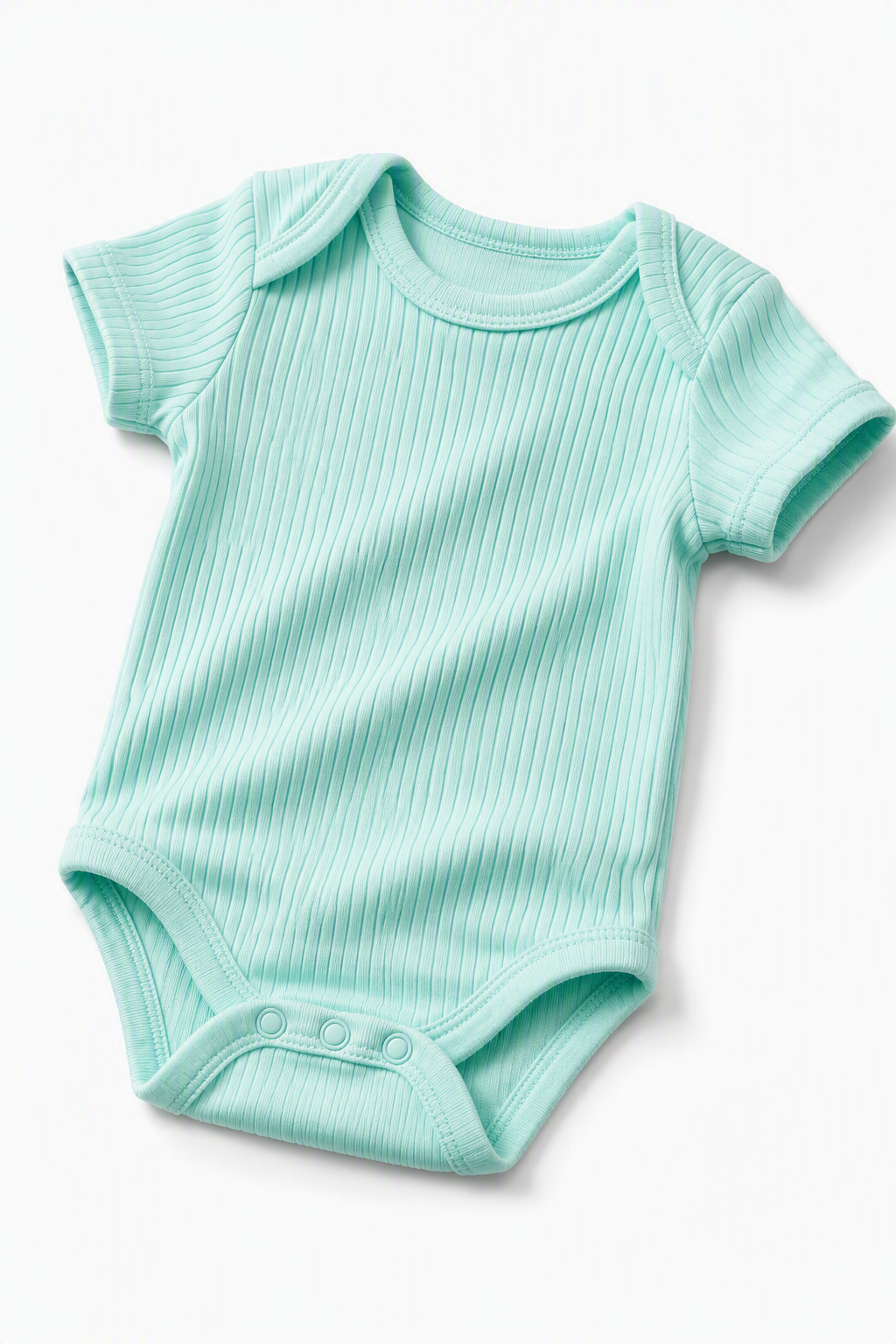 Baby Kurzarm-Body 5er-Set – Sommer «Sweet Friends» (Rosa & Mint)