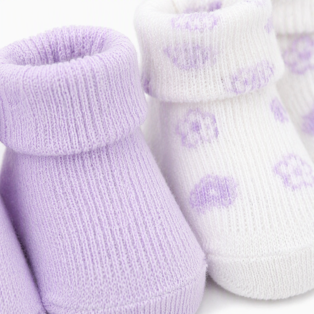 «Pastell Umschlag»-Baby-Söckchen 5er-Set – 100 % Baumwolle