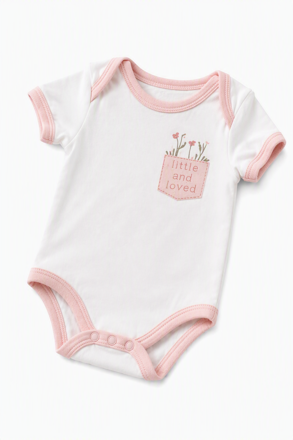 Erstausstattung-Set «Little and Loved» – Rosa Enten, 9-teilig