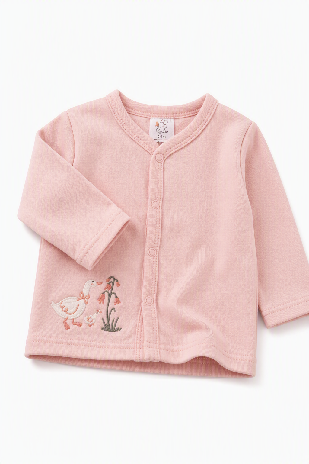 Erstausstattung-Set «Little and Loved» – Rosa Enten, 9-teilig
