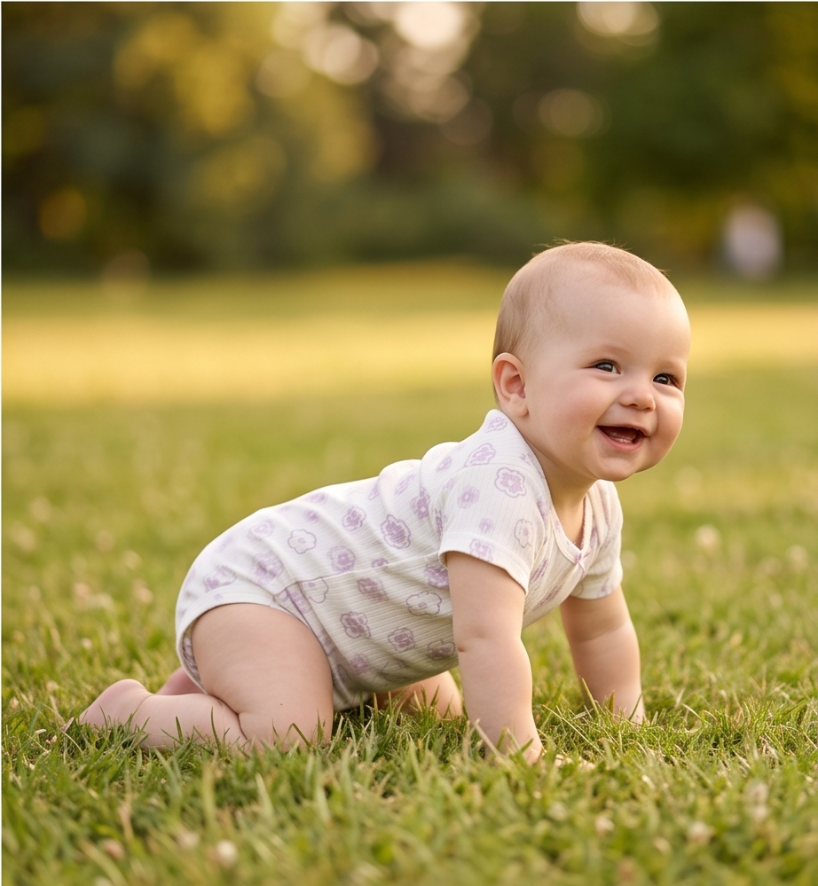 «I love my Mum» Baby Kurzarm-Body 5er-Set – Pastell