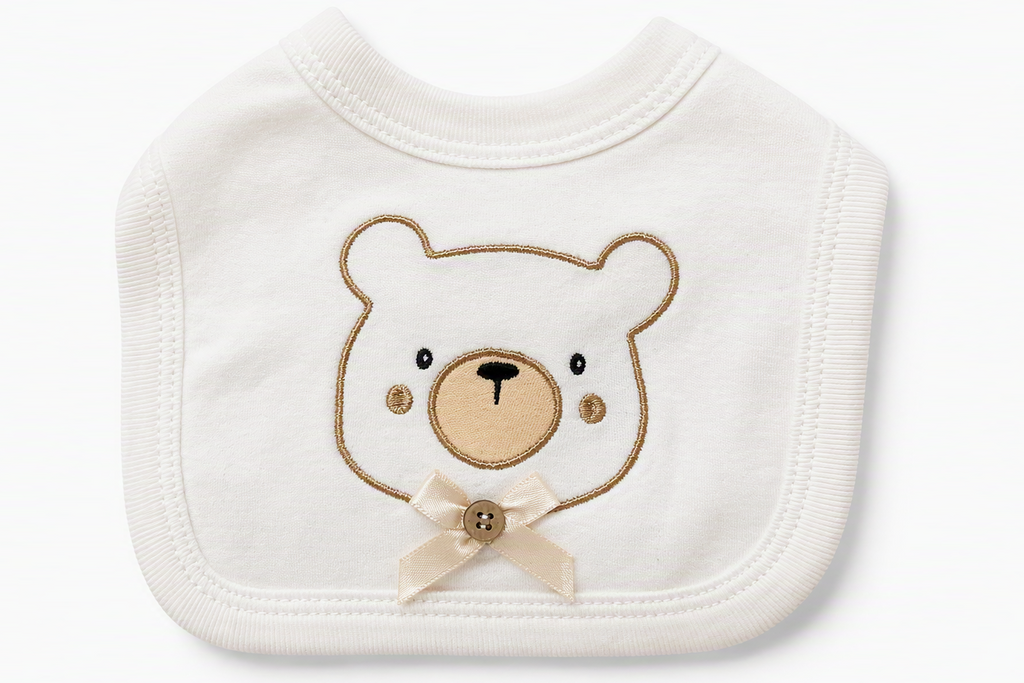 Erstausstattung-Set «Teddybär» – Creme, 8-teilig