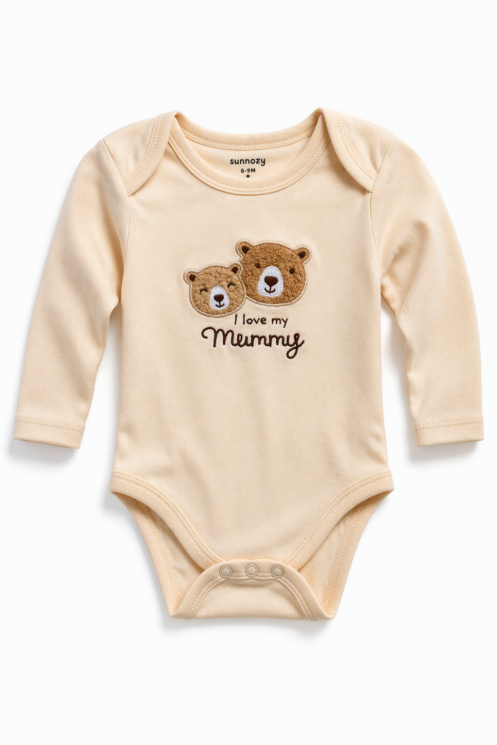 Body-Set «I Love My Mummy» – Langarm, 3er-Pack