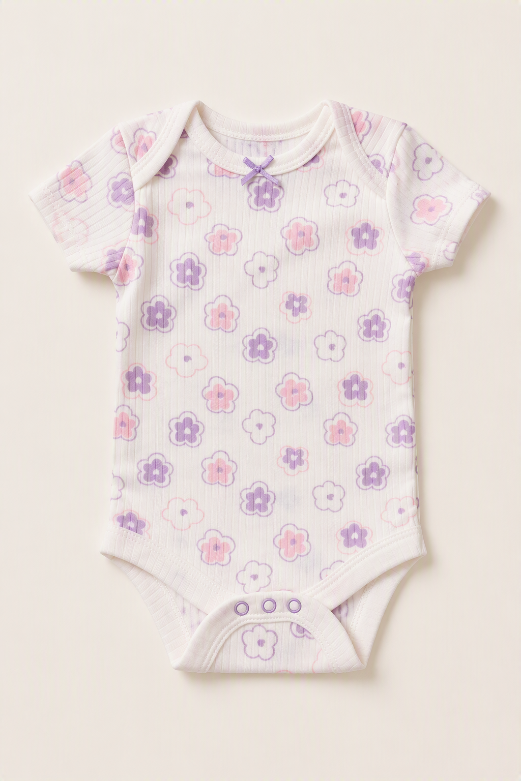 «I love my Mum» Baby Kurzarm-Body 5er-Set – Pastell