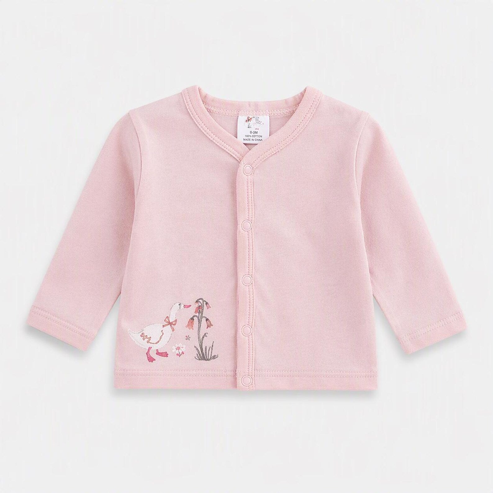 Erstausstattung-Set «Little and Loved» Rosa Enten 9-teilig – Bild 2 | sunnozy Babykleidung Schweiz