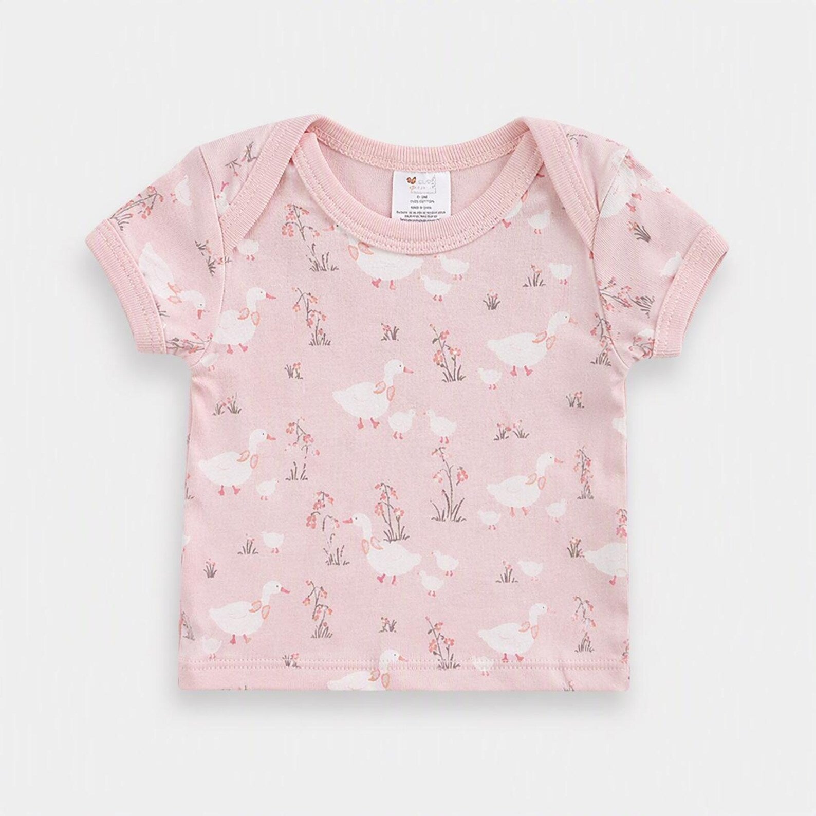 Erstausstattung-Set «Little and Loved» Rosa Enten 9-teilig – Bild 3 | sunnozy Babykleidung Schweiz