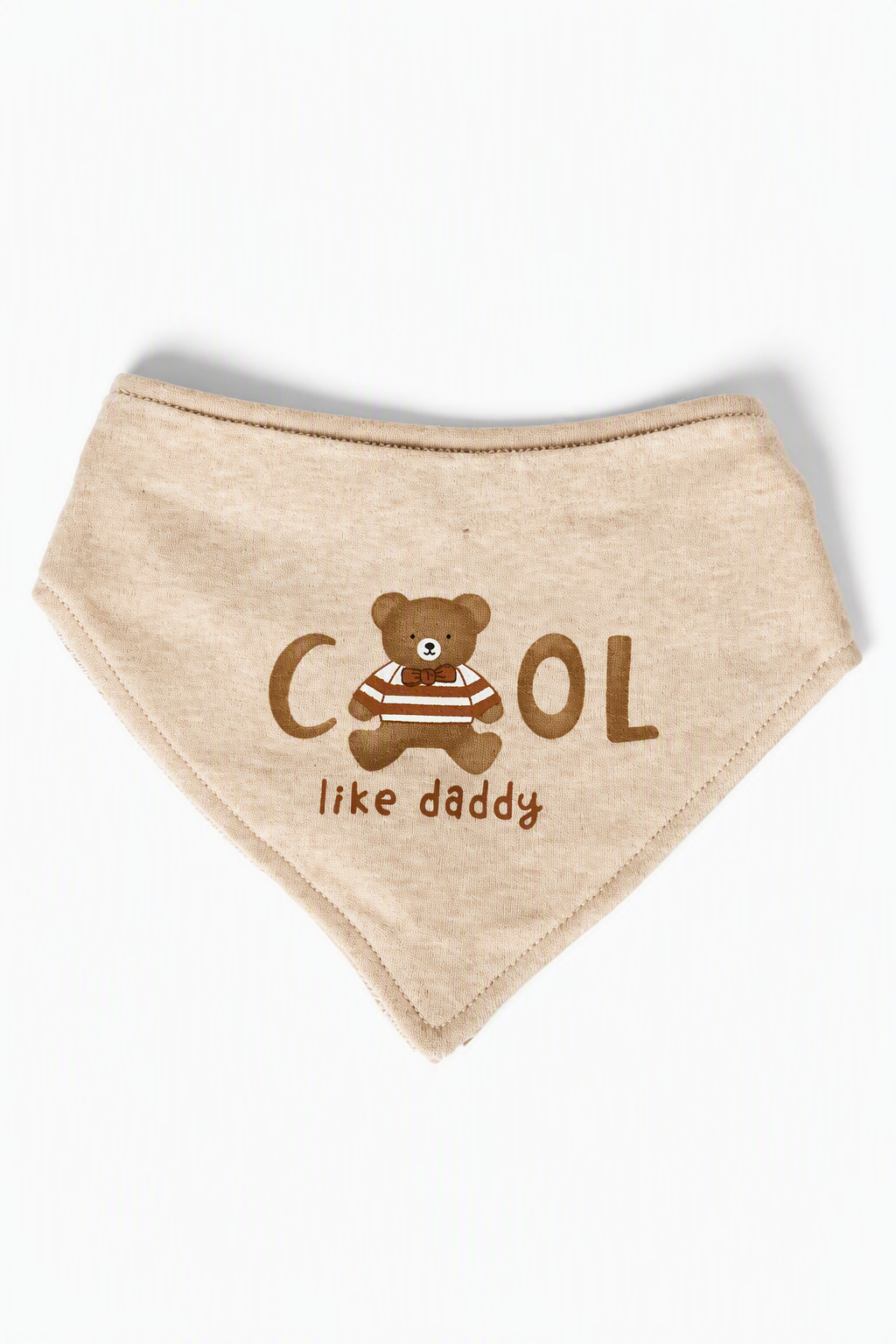 «Cool like Daddy»-Halstücher 3er-Set – 100 % Baumwolle